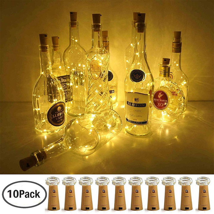10 LED strip 20 warm white LED for bottles - Goobay I-LED-STRIP-BOTTLE-K