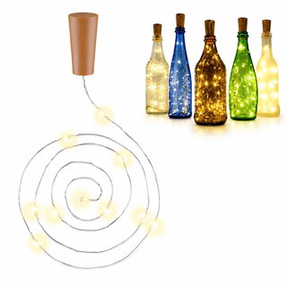 LED strip 10 warm white LED for bottle with timer - Goobay I-LED-STRIP-BOTTLE