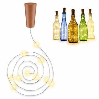 Package 3pcs Light Chain for Bottles 10 LED with Timer - Goobay I-LED-STRIP-BOTTLE3