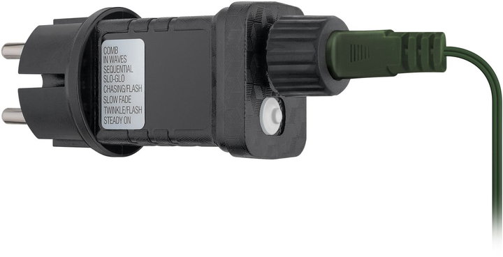 Catena Luminosa 280 Luci LED IP44 Bianco Caldo per Albero con Anello - Goobay I-LED-TREE280