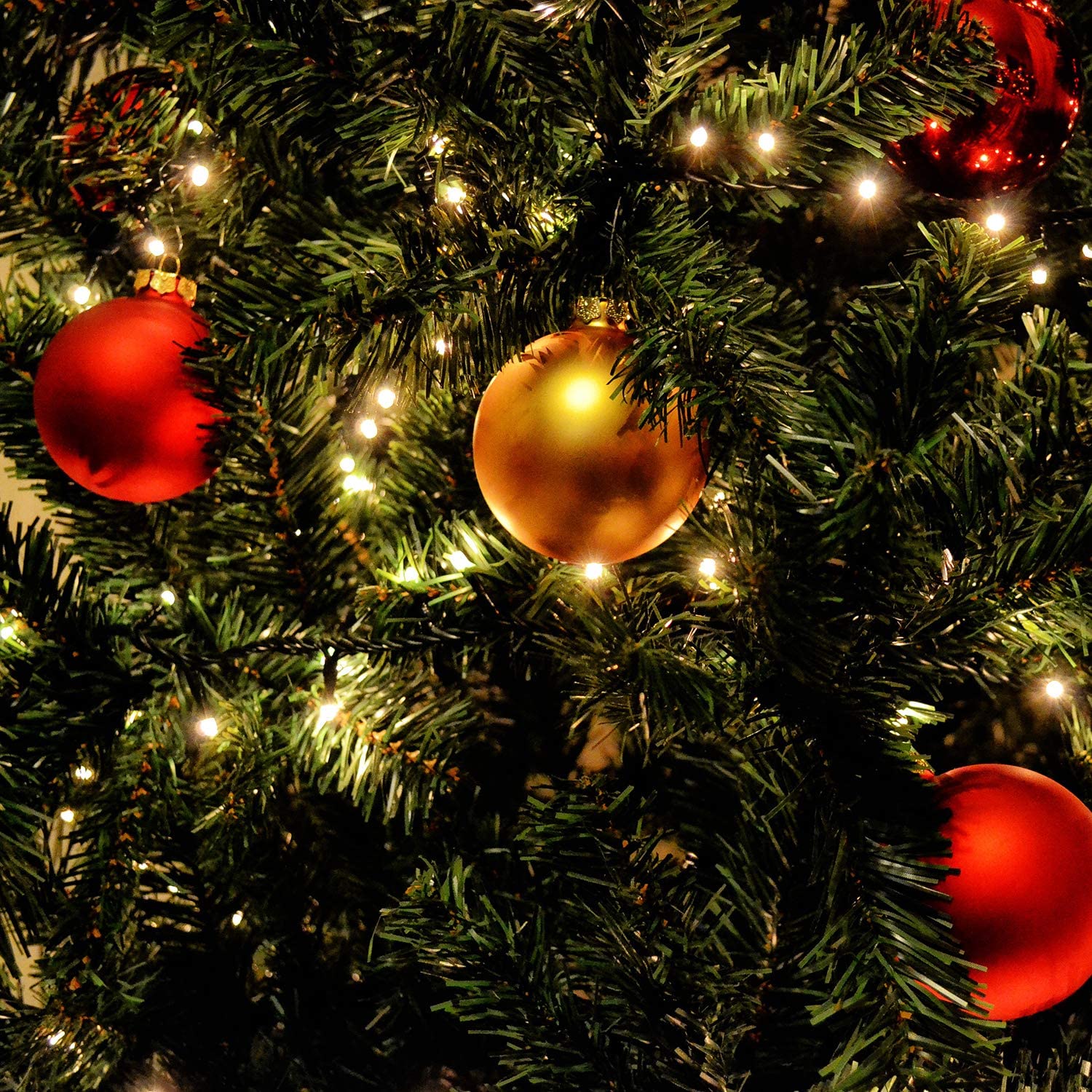 400 Light Chain LED lights IP 44 Hot White for Tree with Ring - Goobay I-LED-TREE 400