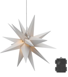 Stella di Natale LED 3D ø 56 cm Batteria - Goobay I-LED-XMAS-STAR1