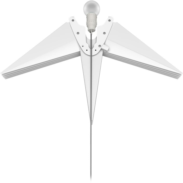 Stella di Natale LED 3D ø 56 cm Funzionamento a Batteria - Goobay I-LED-XMAS-STAR1