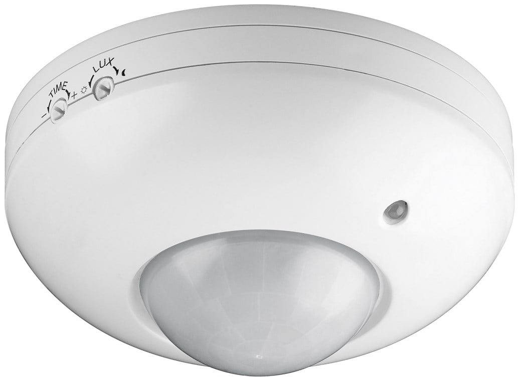 Sensore di Movimento a Infrarossi con Relè da Soffitto - Goobay I-LIGHT-SNR1