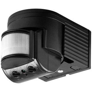 Infrared Motion Sensor 180° Black - Goobay I-LIGHT-SNR4BK