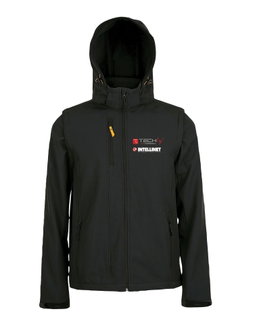 SoftShell jacket for installers black size XL - Techly I-NET-GIUBXL