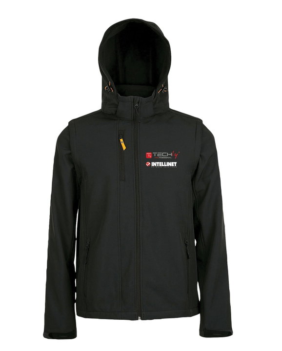 SoftShell jacket for installers black size XXL - Techly I-NET-GIUBXXL