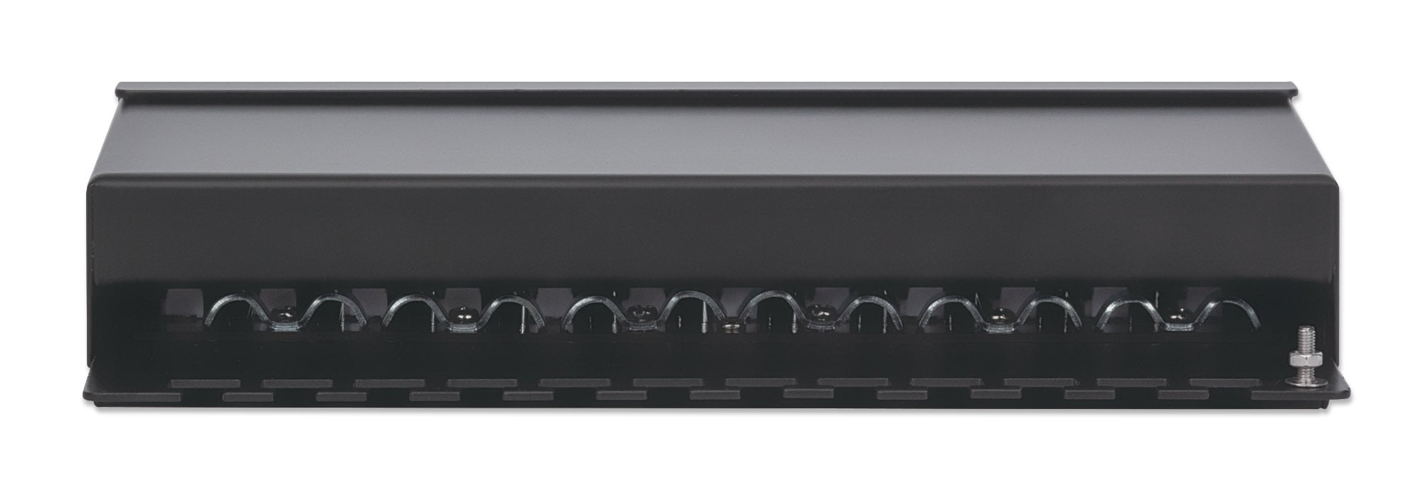 Pannello Patch 12 Posti Cat6a Schermato da Scrivania Nero - Intellinet I-PP 12-C6ABI