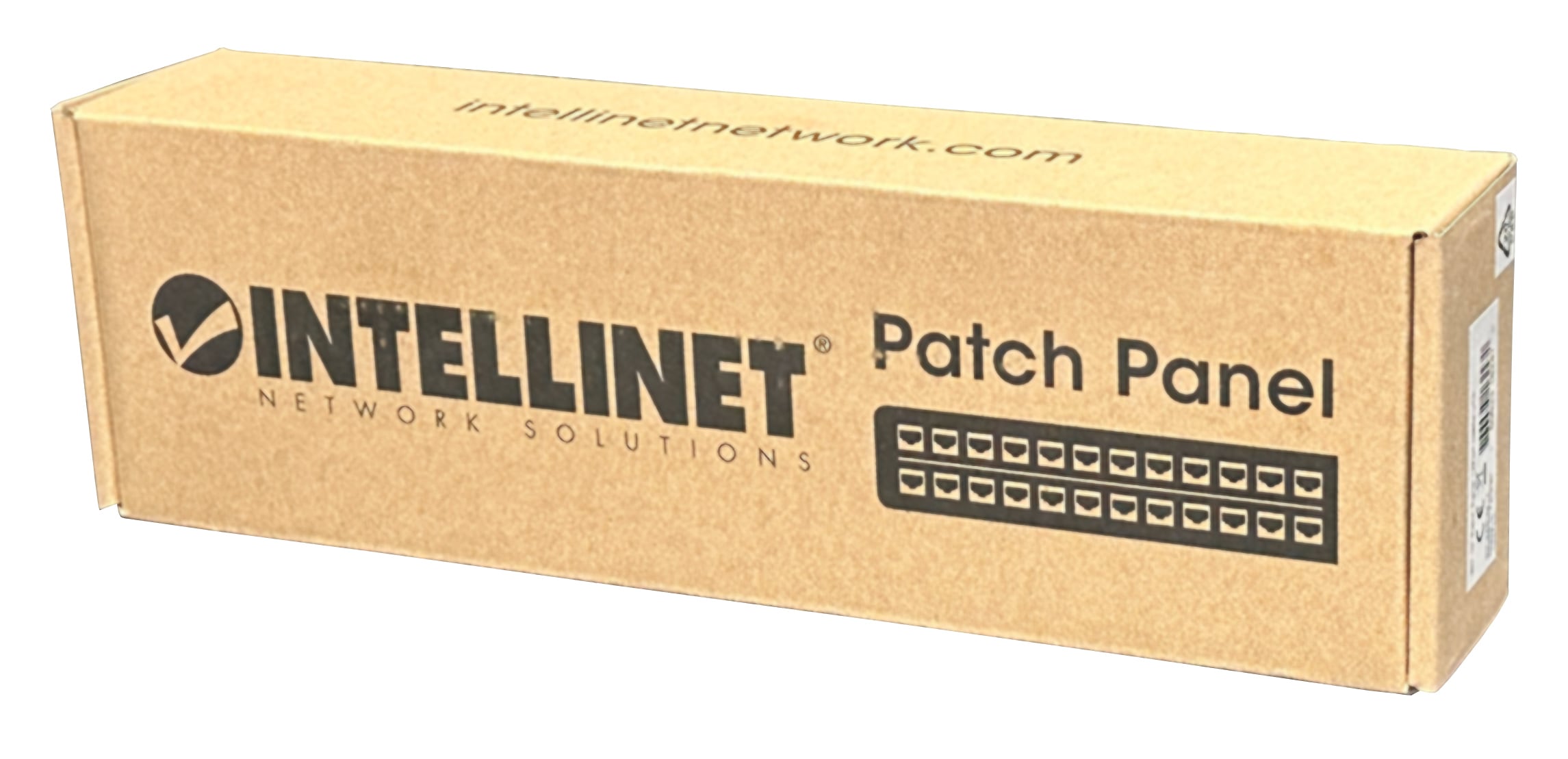 12 Patch Panel UTP Cat 5 and Wall Installation - Intellinet I-PP 12 -RU-A-C 5 E