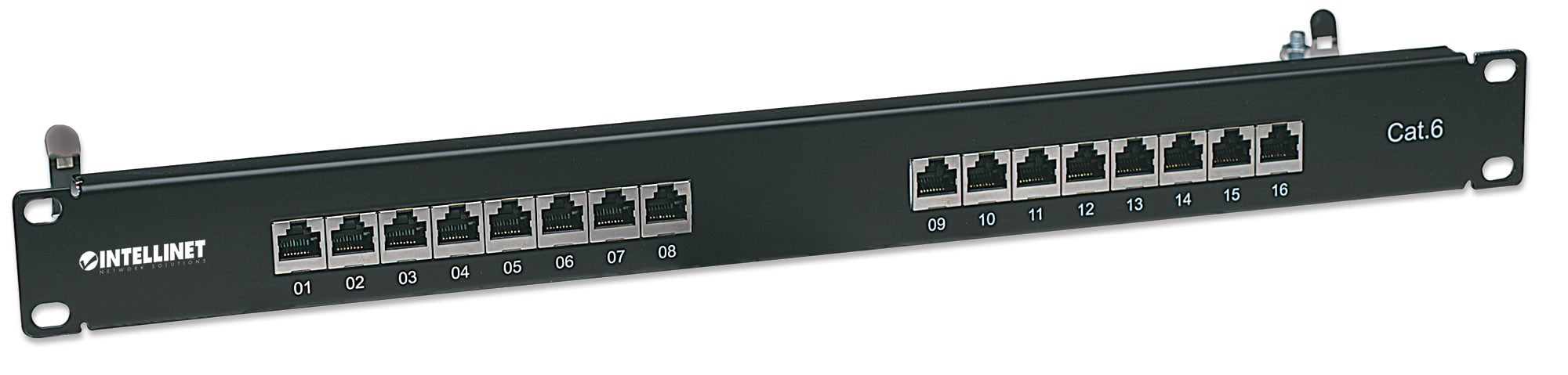 Pannello patch STP 16 posti RJ45 Cat6 - Intellinet I-PP 16-RS-C6