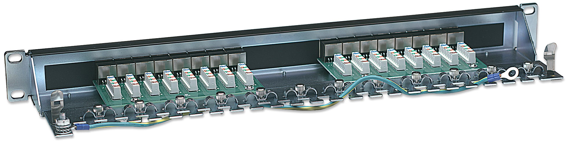 Pannello patch STP 16 posti RJ45 Cat6 - Intellinet I-PP 16-RS-C6