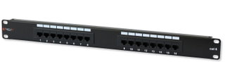 Pannello Patch UTP 16 Porte RJ45 Cat6 19" - Techly Professional I-PP 16-RU-C6T