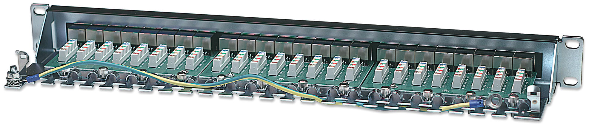 Pannello Patch STP 24 posti RJ45 Cat6 - Intellinet I-PP 24-RS-C6