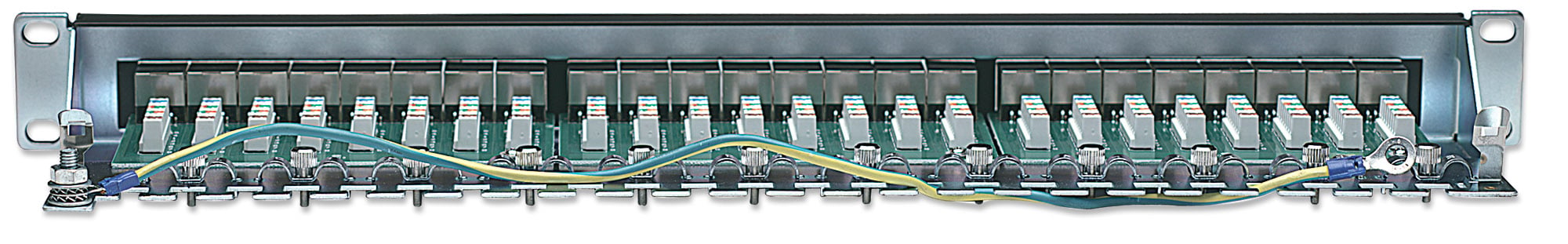 Pannello Patch STP 24 posti RJ45 Cat6 - Intellinet I-PP 24-RS-C6