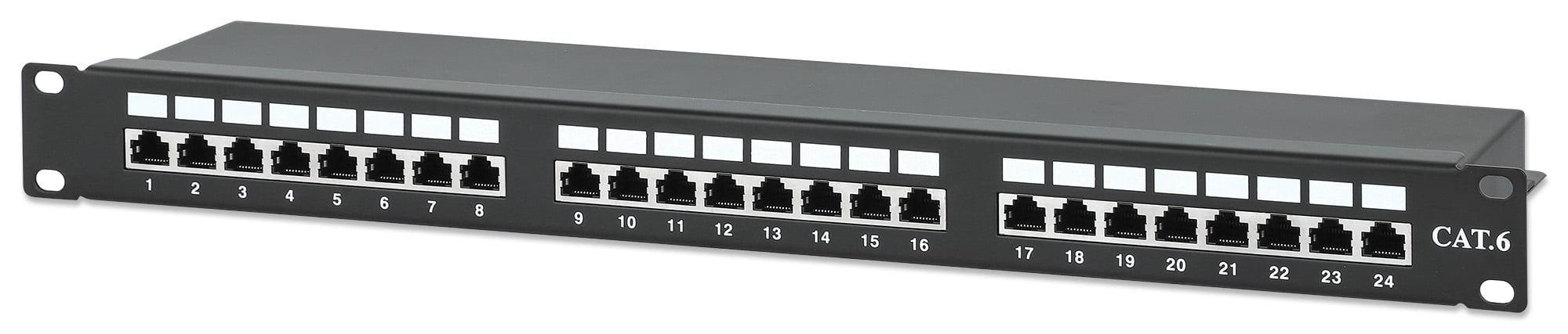 Pannello Patch STP 24 Posti RJ45 Cat6 - Intellinet I-PP 24-RS-C63MU