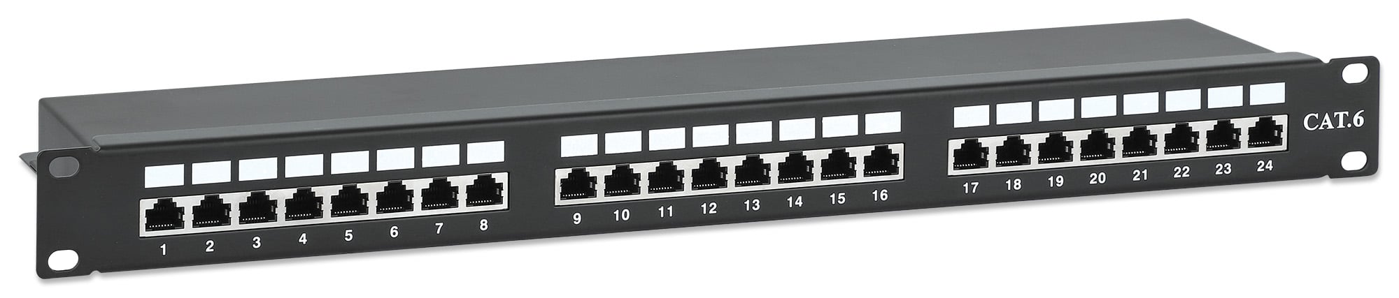 Pannello Patch STP 24 Posti RJ45 Cat6 - Intellinet I-PP 24-RS-C63MU
