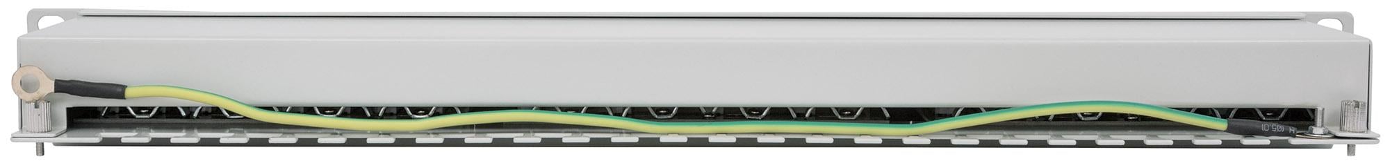 Pannello Patch FTP 24 porte 19'' Cat6a Grigio - Intellinet I-PP 24-RS-C6AGI