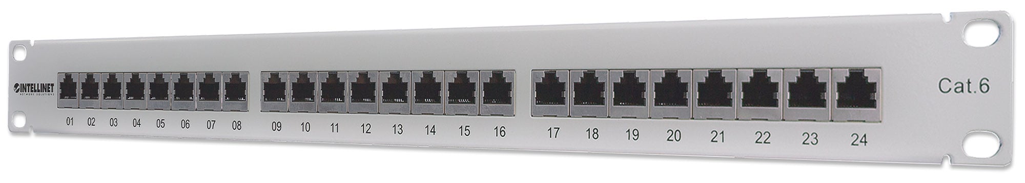Pannello Patch FTP 24 Posti Cat6 - Intellinet I-PP 24-RS-C6G