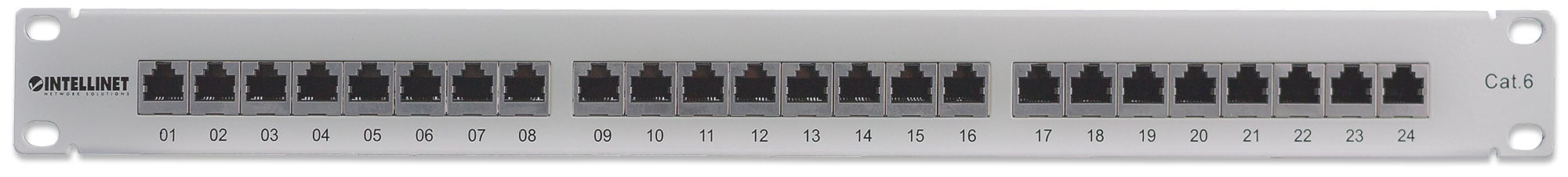 Pannello Patch FTP 24 Posti Cat6 - Intellinet I-PP 24-RS-C6G