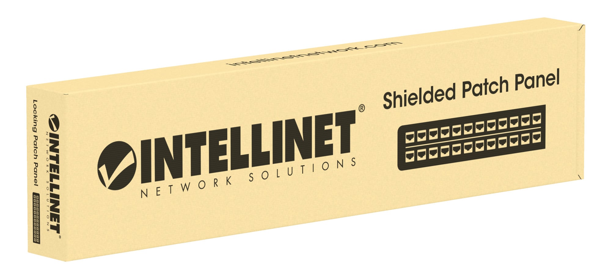 Pannello Patch 24 posti 19'' 0.5U Cat6 FTP Grigio - Intellinet I-PP 24-RS-C6GH