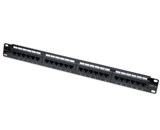 Pannello Patch UTP 24 Porte RJ45 Cat6 19" - Techly Professional I-PP 24-RU-C6T