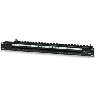 Pannello Patch ISDN 25 Porte UTP Telefonico Cat3 - Intellinet I-PP 25-ISDN