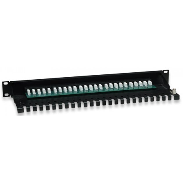 Pannello Patch ISDN 25 Porte UTP Telefonico Cat3 - Intellinet I-PP 25-ISDN