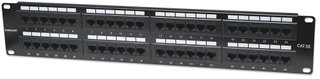 UTP Patch Panel 48 Ports RJ45 Cat5E - Intellinet I-PP 48-RU-C5E