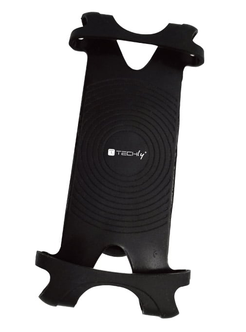 Supporto per Smartphone da bicicletta in silicone - Techly I-SMART-CLIP