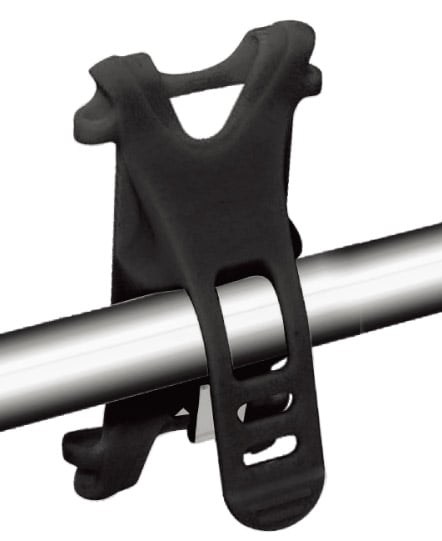 Supporto per Smartphone da bicicletta in silicone - Techly I-SMART-CLIP