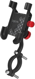 Supporto da Bicicletta per Smartphone 3,5''-7'' Fissaggio Verticale - Logilink I-SMART-CYCLE-AL03