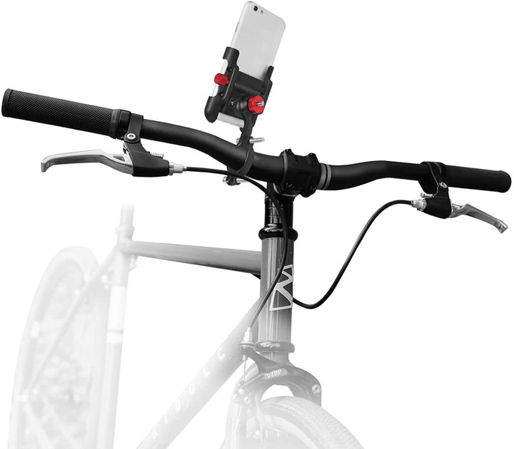 Supporto da Bicicletta per Smartphone 3,5''-7'' Fissaggio Verticale - Logilink I-SMART-CYCLE-AL03