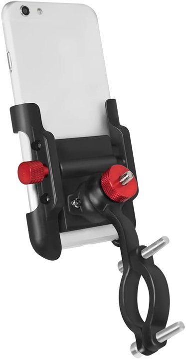 Supporto da Bicicletta per Smartphone 3,5''-7'' Fissaggio Verticale - Logilink I-SMART-CYCLE-AL03