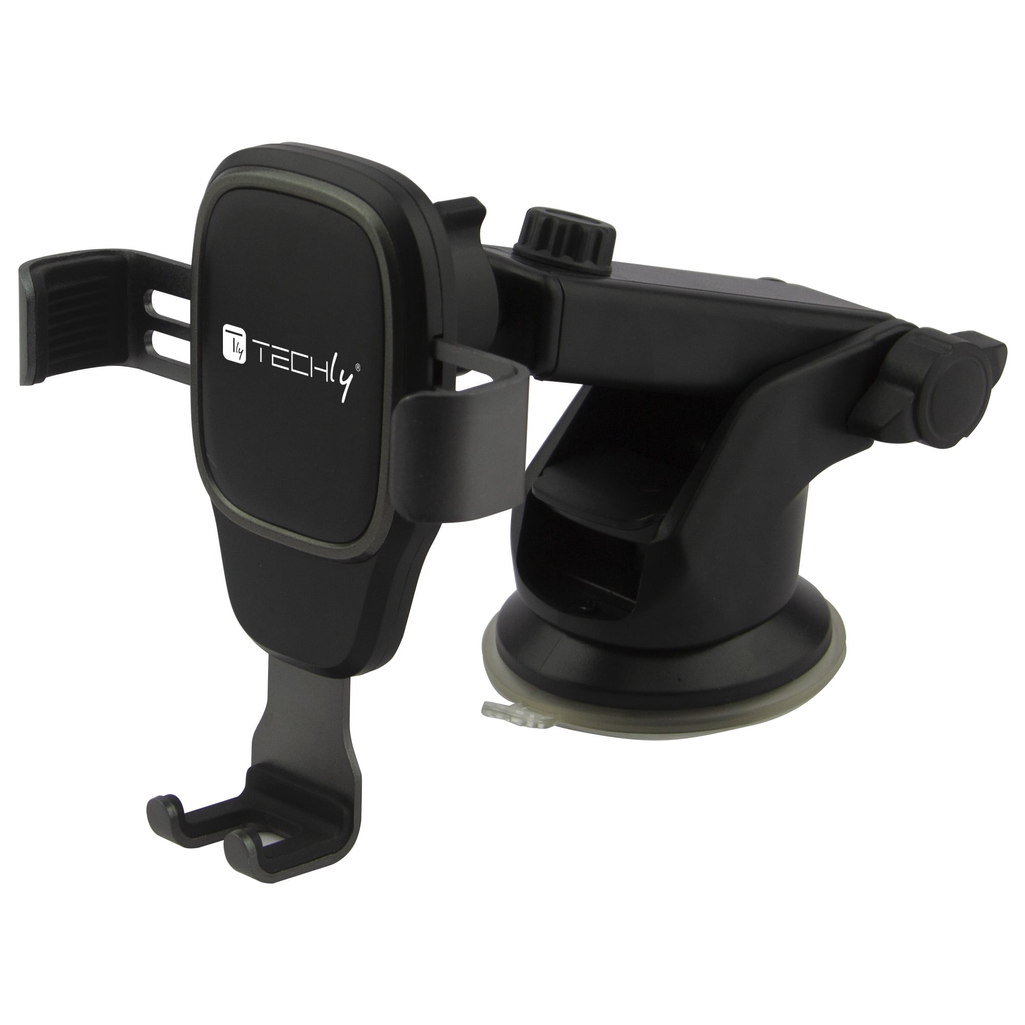 Supporto Universale da Auto per Smartphone con Sistema a Gravità - Techly I-SMART-GRAV