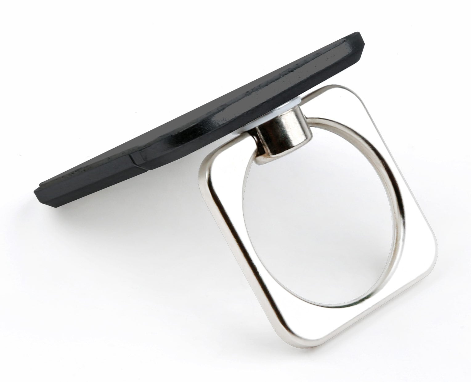 Anello e Supporto per Smartphone Nero - Techly I-SMART-RINGB