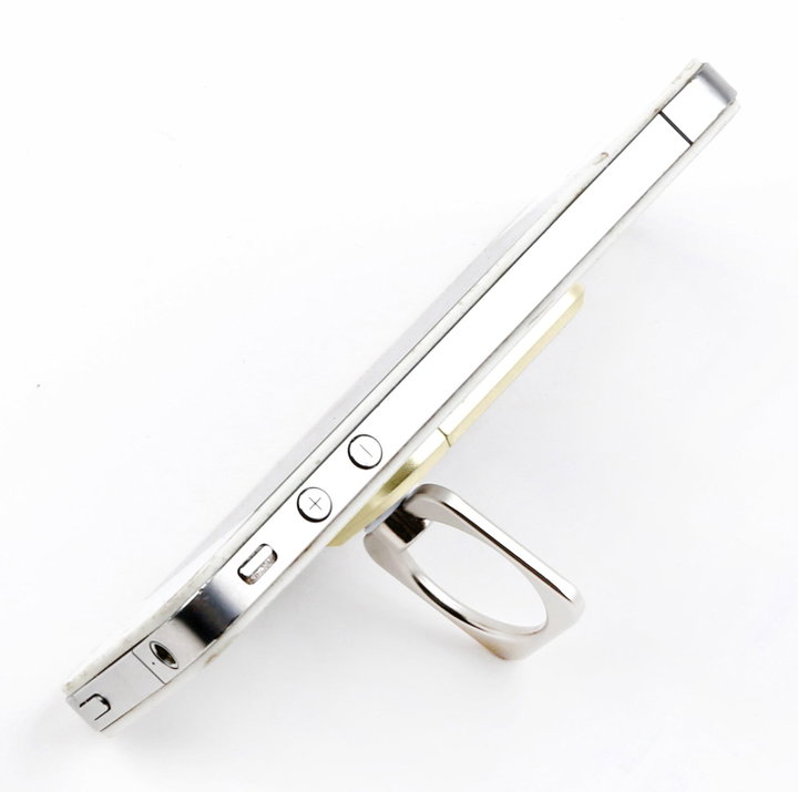 Anello e Supporto per Smartphone Oro - Techly I-SMART-RINGG