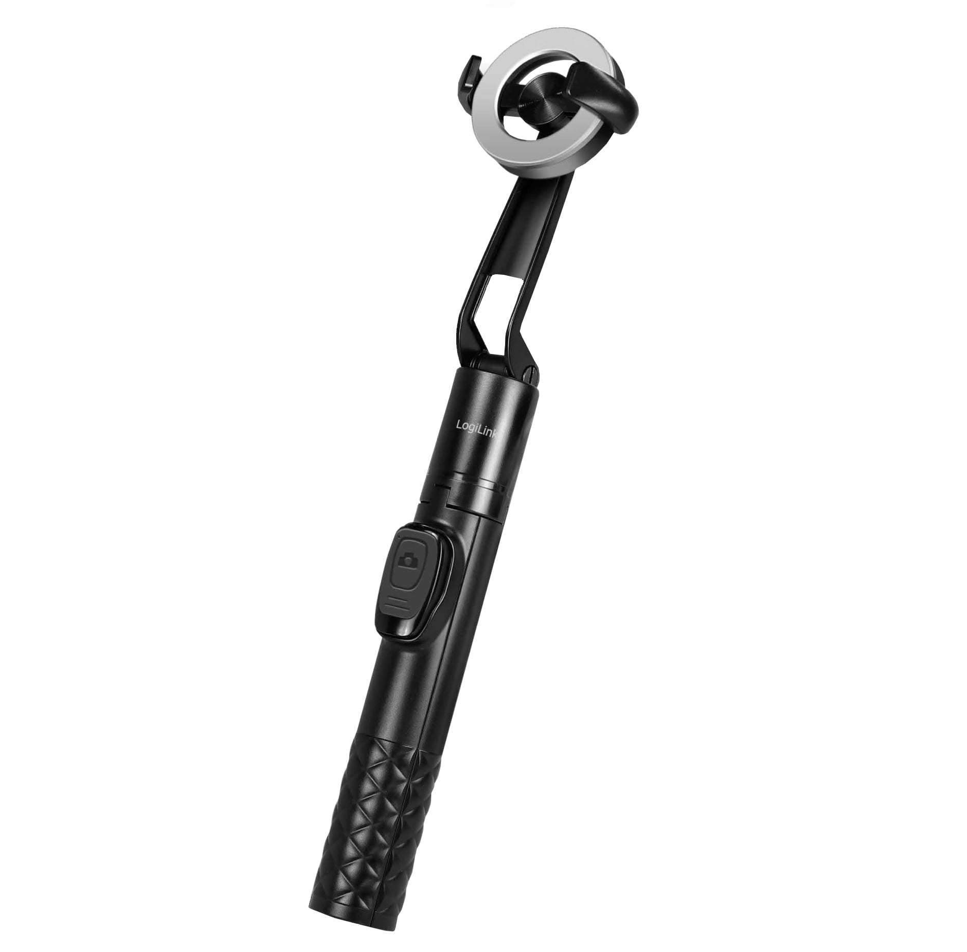 Treppiede Magnetico Estensibile con Telecomando Wireless Selfie Stick per Smartphone - Logilink I-SMART-SELFIE-MAG