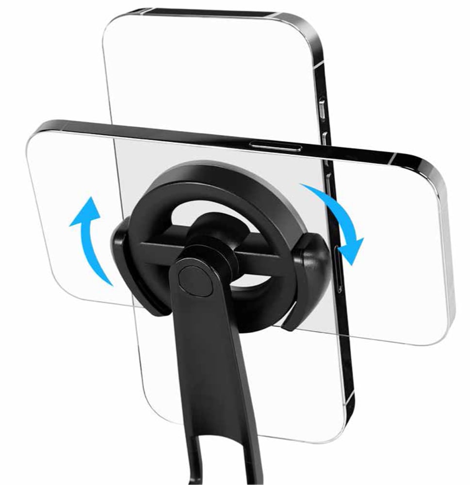 Treppiede Magnetico Estensibile con Telecomando Wireless Selfie Stick per Smartphone - Logilink I-SMART-SELFIE-MAG