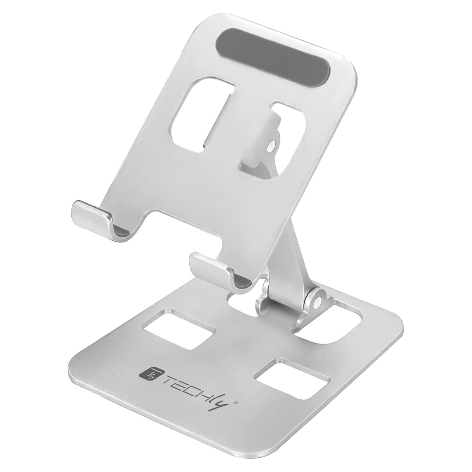 Supporto Universale Porta Smartphone e Tablet Regolabile e Pieghevole - Techly I-SMART-STAND11
