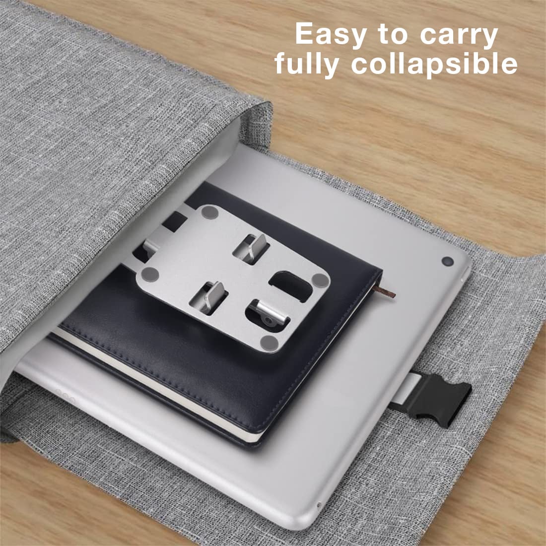 Supporto Universale Porta Smartphone e Tablet Regolabile e Pieghevole - Techly I-SMART-STAND11