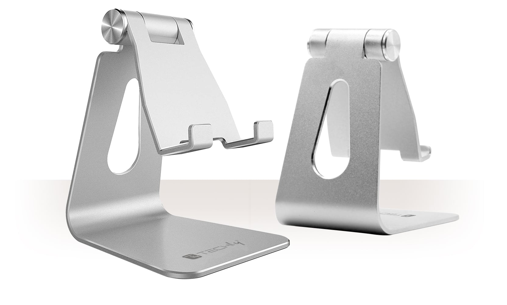 Mobile phone holder and universal tablet holder adjustable from desk - Techly I-SMART-STAND 4