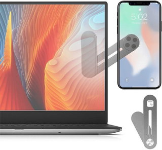 Supporto per Smartphone a Clip Magnetica Laterale per Notebook Laptop - Techly I-SMART-STAND7