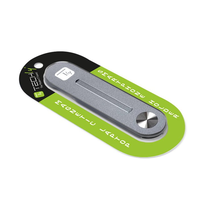 Supporto per Smartphone a Clip Magnetica Laterale per Notebook Laptop - Techly I-SMART-STAND7