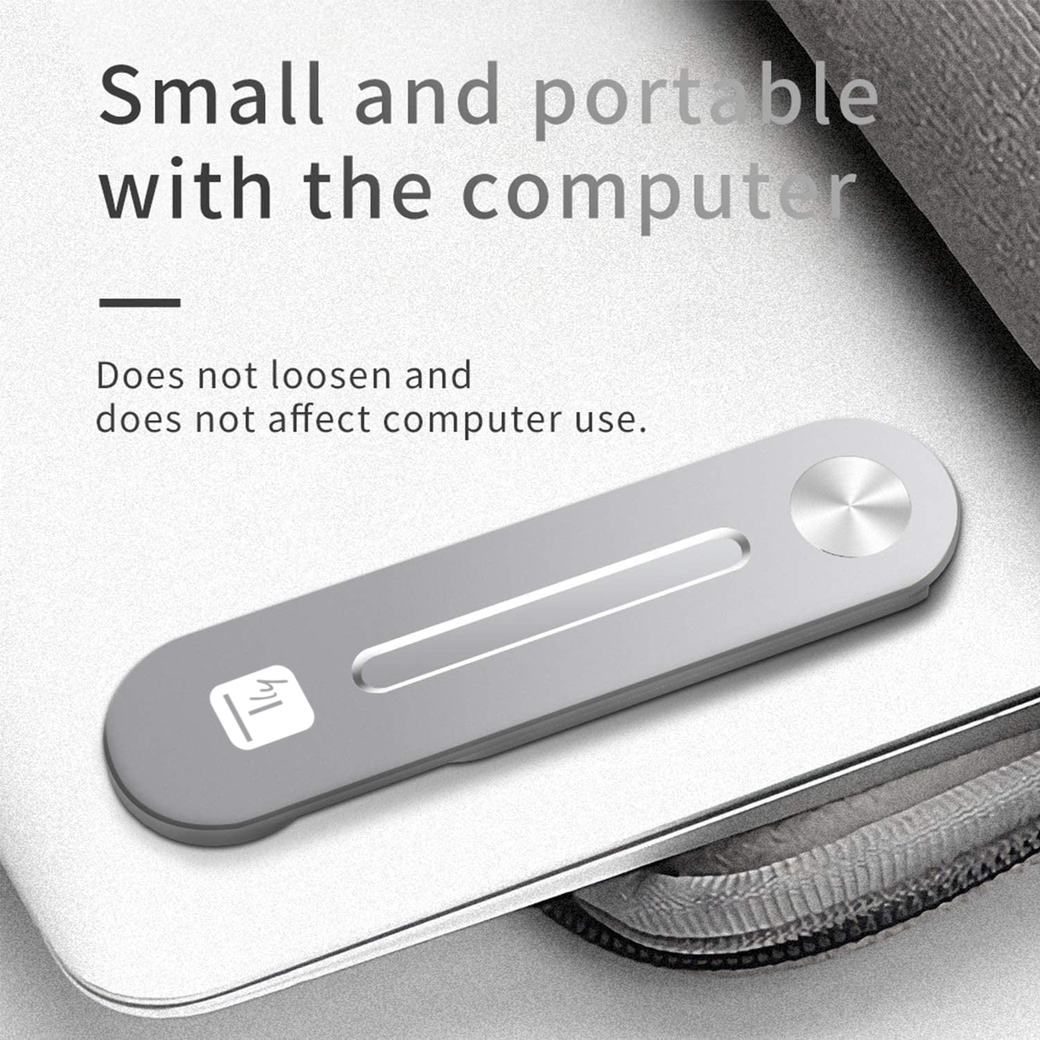 Support for Laptop Laptop Magnetic Clip Smartphone - Techly I-SMART-STAND 7