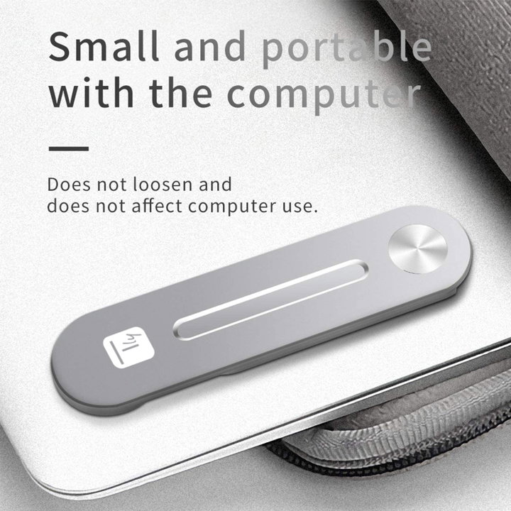Supporto per Smartphone a Clip Magnetica Laterale per Notebook Laptop - Techly I-SMART-STAND7