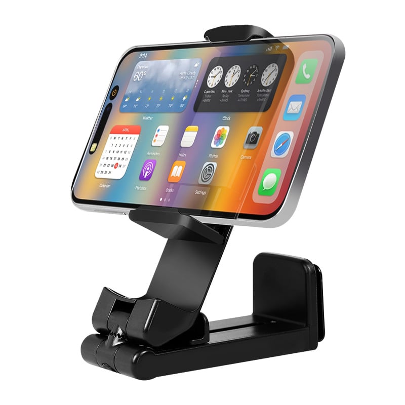 Supporto Porta Smartphone 4,7–6,9'' con Rotazione 360° Nero - Logilink I-SMART-STAND8