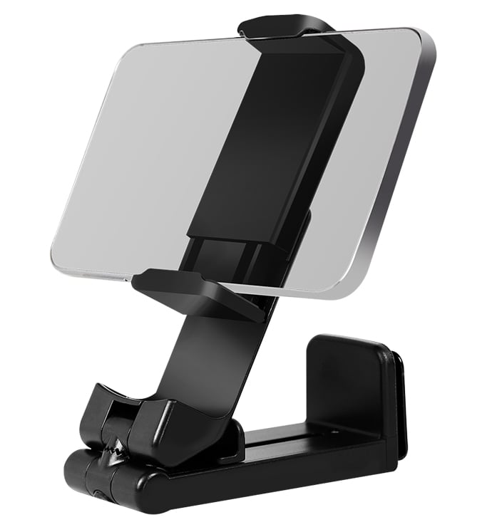 Supporto Porta Smartphone 4,7–6,9'' con Rotazione 360° Nero - Logilink I-SMART-STAND8
