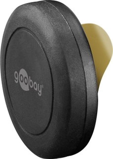 Magnetic Self-Adhesive Holder for Smartphone and Tablet Black - Goobay I-SMART-UNI5