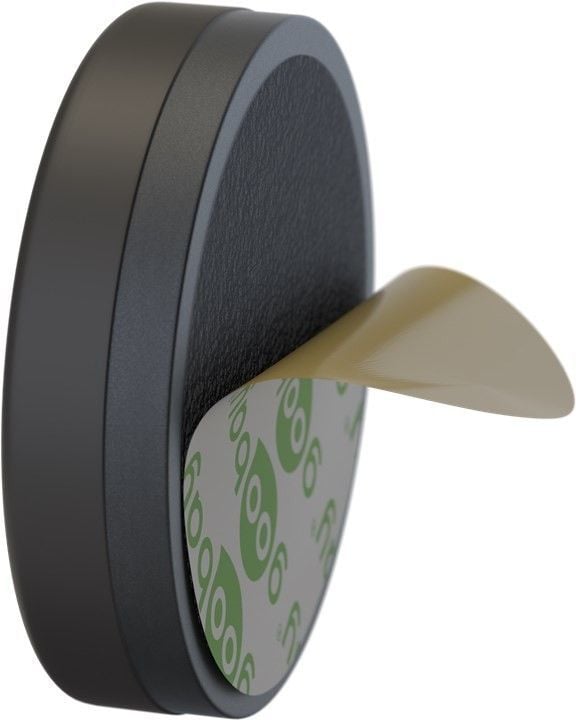 Supporto Magnetico Autoadesivo per Smartphone e Tablet Nero - Goobay I-SMART-UNI5