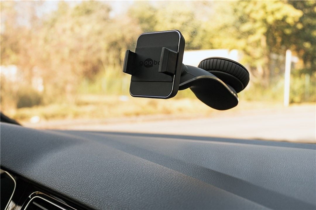 Supporto da Auto per Smartphone Universale con Ventosa - Goobay I-SMART-VENT45